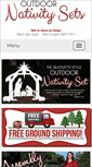 Mobile Screenshot of outdoornativitysets.com